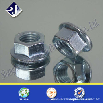 Zinc DIN 6923 Flange Nut